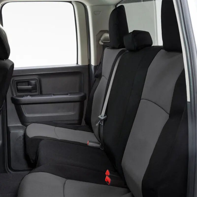 Covercraft 19-24 Chevrolet Silverado Endura Precisionfit Custom Second Row Seat Covers - Black/Black 1