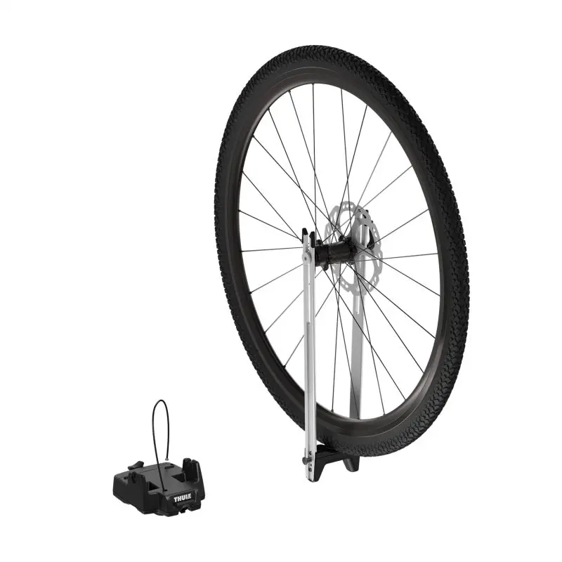 Thule Wheel-On Front Wheel Holder - Silver/Black 1