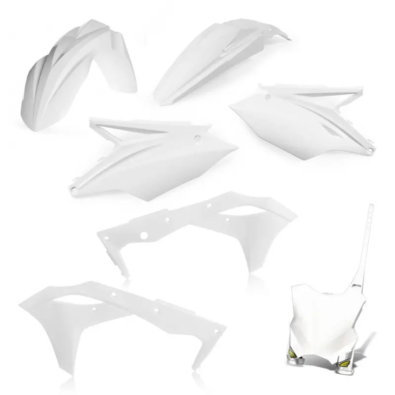 Cycra 17-20 Kawasaki Kx250f 5-Pc Replica Body Kit - White 1