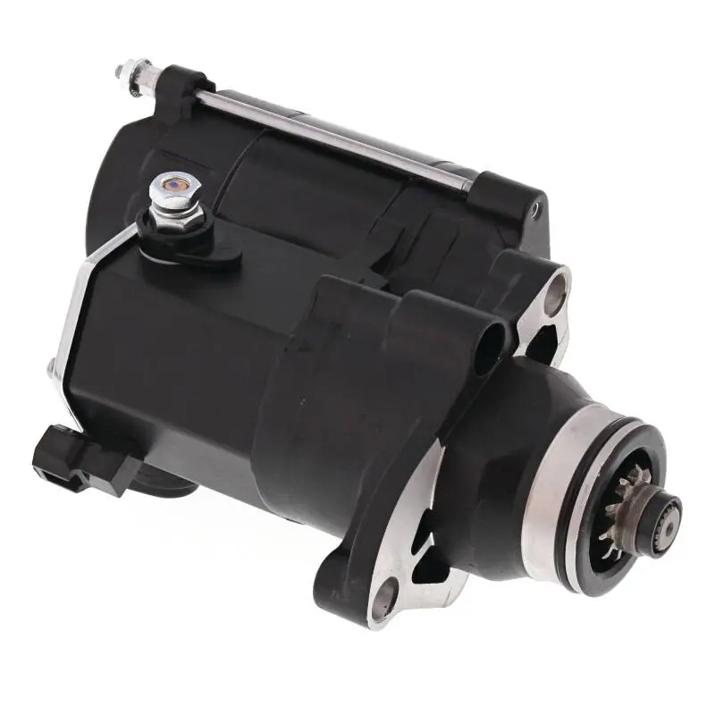 All Balls Racing 2006 Harley Fxd Super Glide Starter Motor 1.4 Black 1
