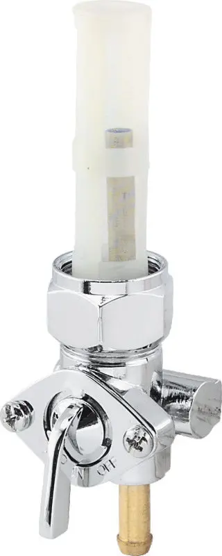 Bikers Choice 75-06 Big Twin & Xl Chrome 22Mm Straight Down Outlet Petcock Replaces H-D 62163-75 1