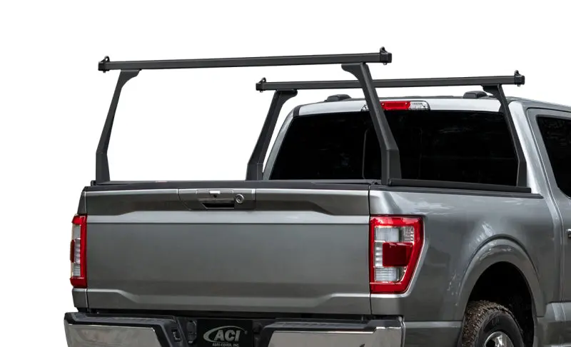 Access Adarac Aluminum Series 19+ Ford Ranger 6Ft Box Matte Black Truck Rack 1