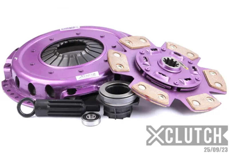Xclutch 87-93 Bmw 325I Base 2.5L Stage 2 Sprung Ceramic Clutch Kit 1