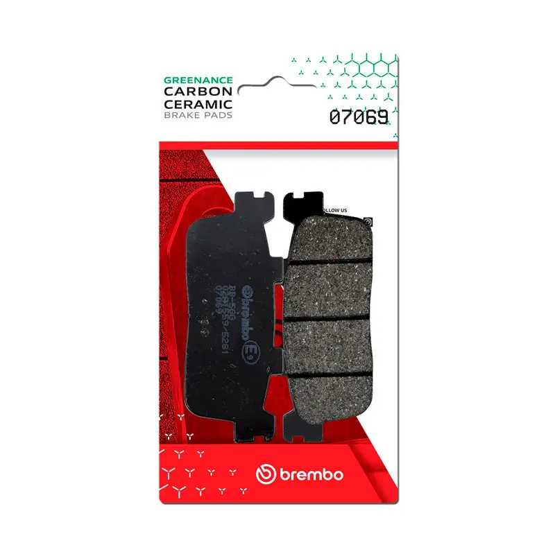 Brembo Oe Kymco People/Kymco Xciting/Peugeot Xp Carbon Ceramic Brake Pad - Rear 1