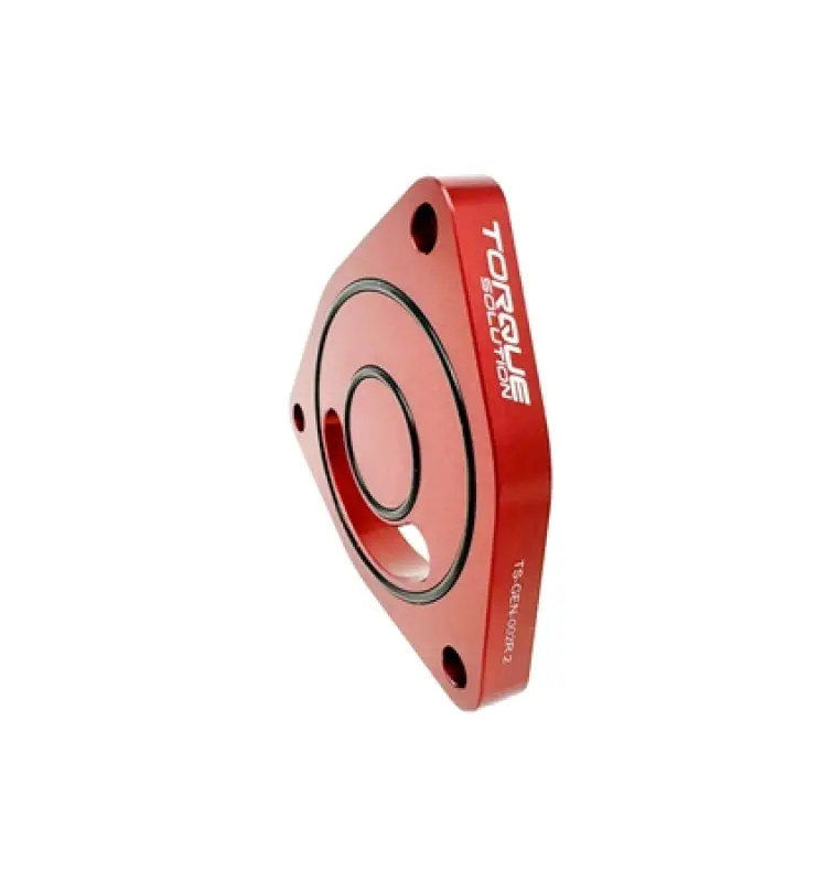 Torque Solution V2 Blow Off Bov Sound Plate (Red): Multiple Applications 1
