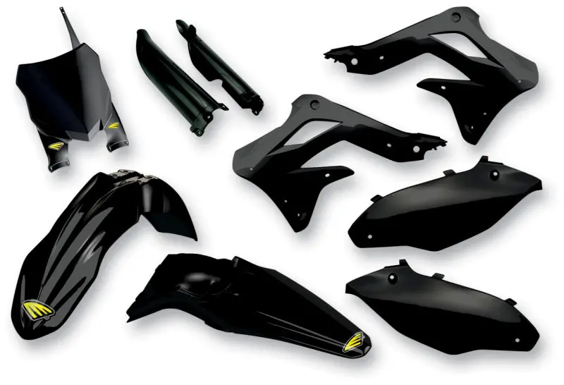 Cycra 12-15 Kawasaki Kx450f Powerflow Body Kit - Black 1