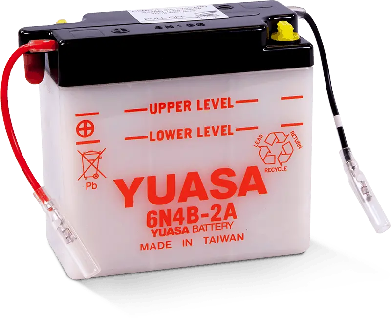 Yuasa 6N4b-2A Conventional 6-Volt Battery 1