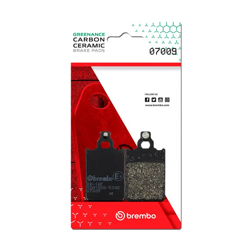 Brembo Oe Ktm Go/Malaguti Centro/Malaguti F/Yamaha Dt Carbon Ceramic Brake Pad - Front 1