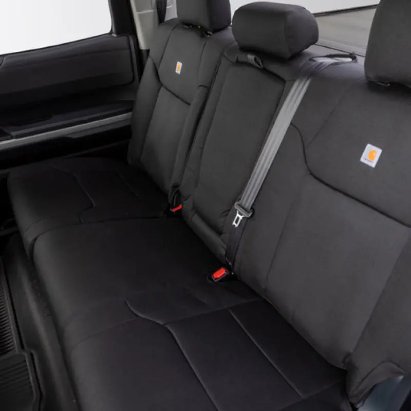 Covercraft 19-24 Dodge Ram Carhartt Super Dux Precisionfit Custom Second Row Seat Covers - Black 1