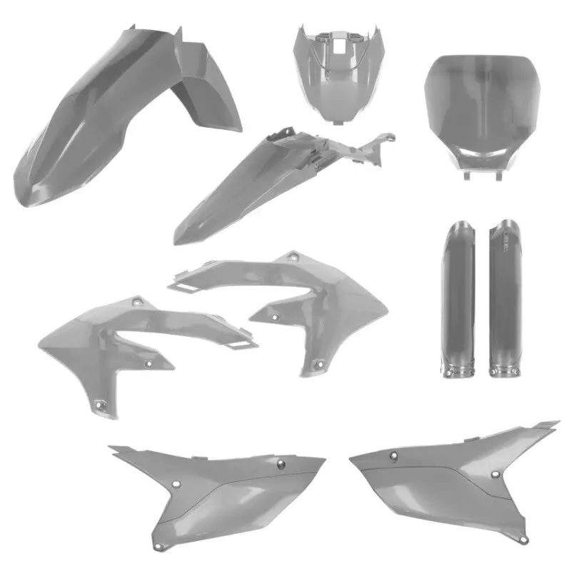 Acerbis 2024 Yamaha Yz250f/ 23+ Yx450f/Fx Full Plastic Kit W/Tank Cvr - Gray 1