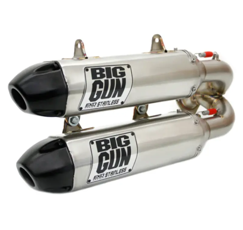 Big Gun 15-23 Polaris Rzr Xp 1000/Rzr Xp 4 1000 Exo Stainless Dual Slip On Exhaust 1