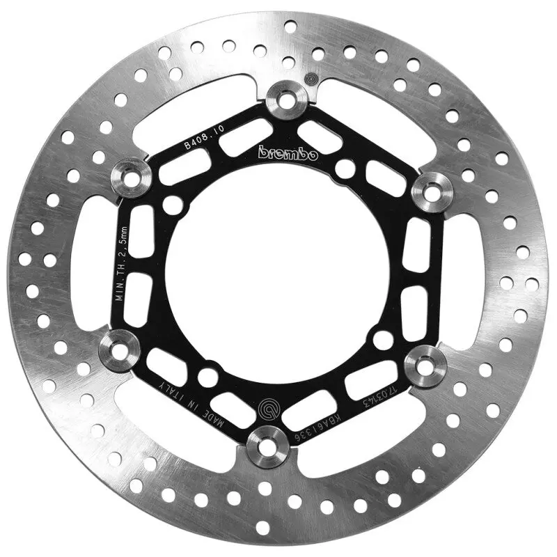 Brembo Oe 90-03 Kawasaki Kdx 125Cc/90-03 Kawasaki Klx R 650Cc 250X3mm Brake Disc - Front Floating 1