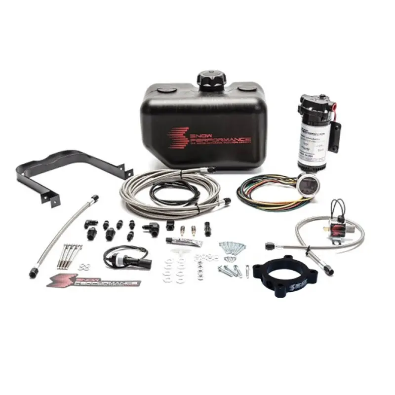 Snow Performance Stg 2 Boost Cooler 13-18 Ford Focus St Water Inj Kit (Ss Braided Line/4An Fittings) 1