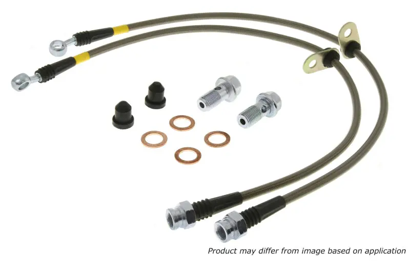 Stoptech Stainless Steel Brake Line Kit - Rear 1