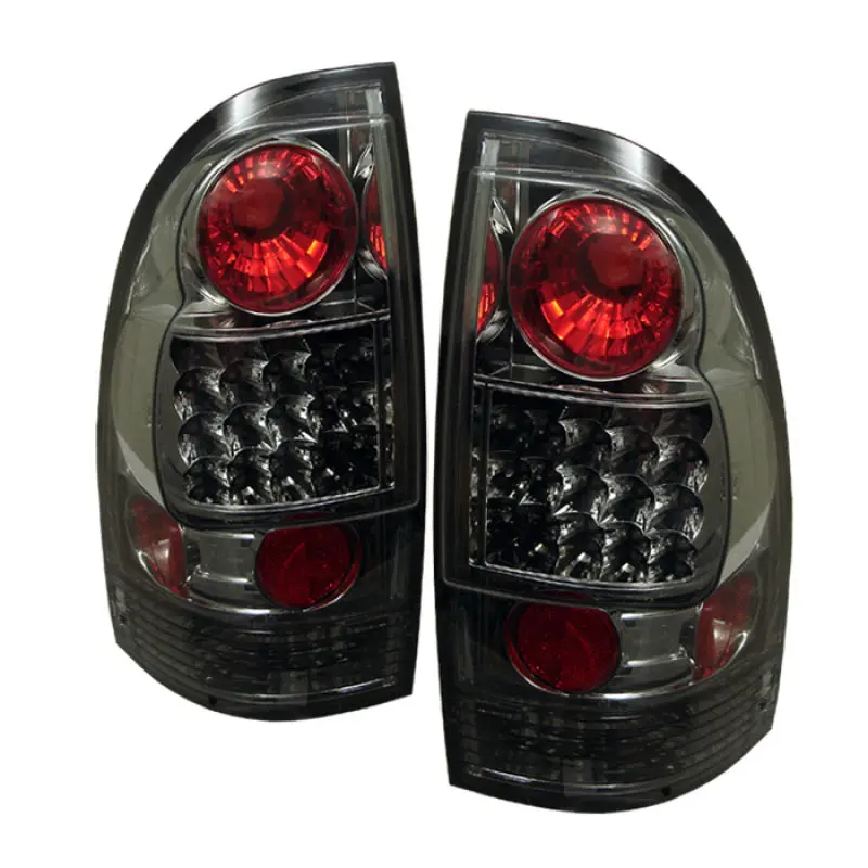 Spyder Toyota Tacoma 05-15 Led Tail Lights Smoke Alt-Yd-Tt05-Led-Sm 1