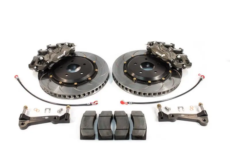 Alcon Chevy C8 (Oem Wheels) 6 Piston 380X36mm/4 Piston 390X29mm Street Kit - Fr & Rr - Anodized 1