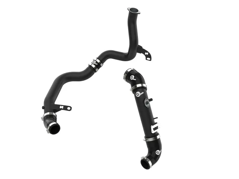 Afe 19-22 Hyundai Veloster N Bladerunner Aluminum Hot & Cold Charge Pipe Kit - Black 1