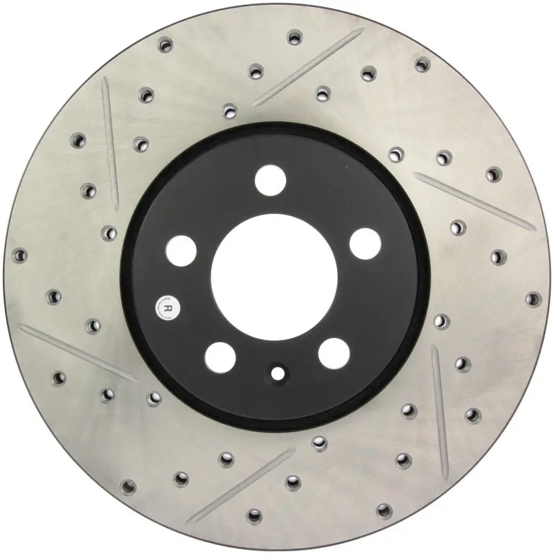 Stoptech Slotted & Drilled Sport Brake Rotor 1