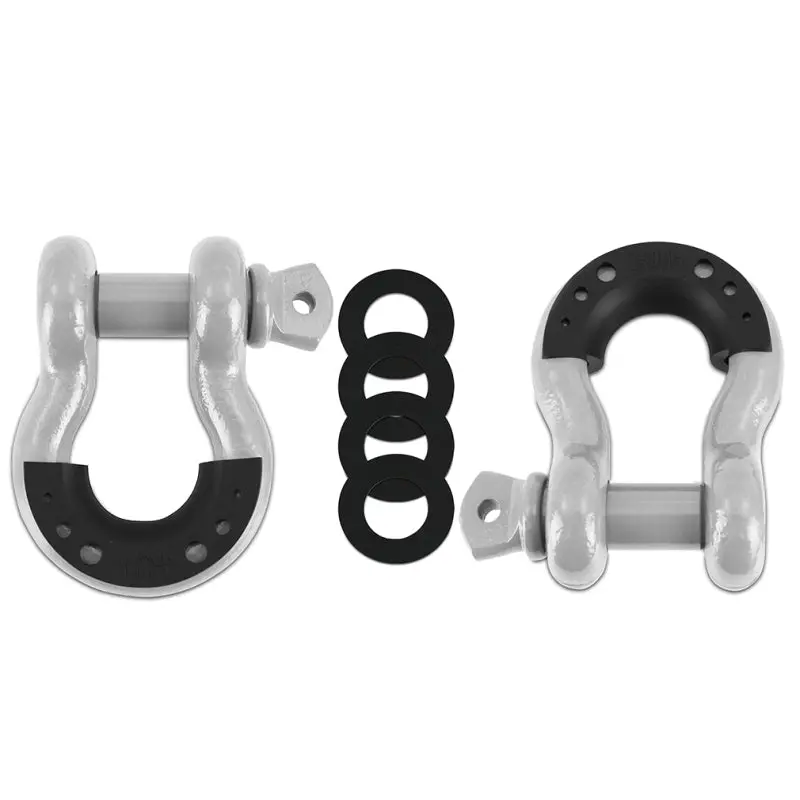 Borne Off-Road Borne D-Ring Shackle Set Grey 1