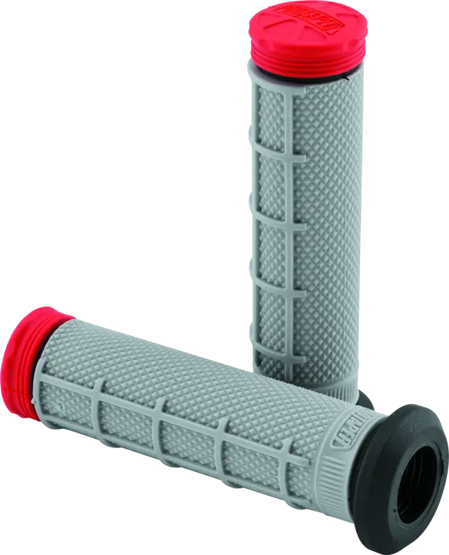 Protaper Tri Density Atv 1/2 Waffle Grips - Red 1