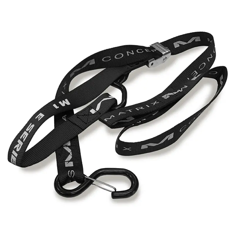 Matrix Concepts E Series 1 Inch Tie Down Set - Black 1