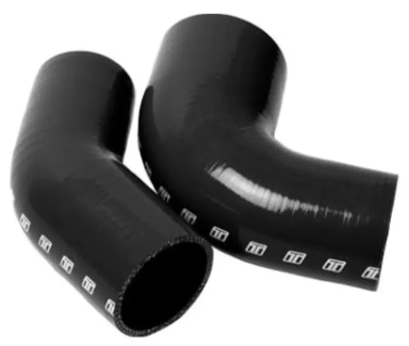 Turbosmart 90 Reducer Elbow 2.0In - 2.50In - Black 1