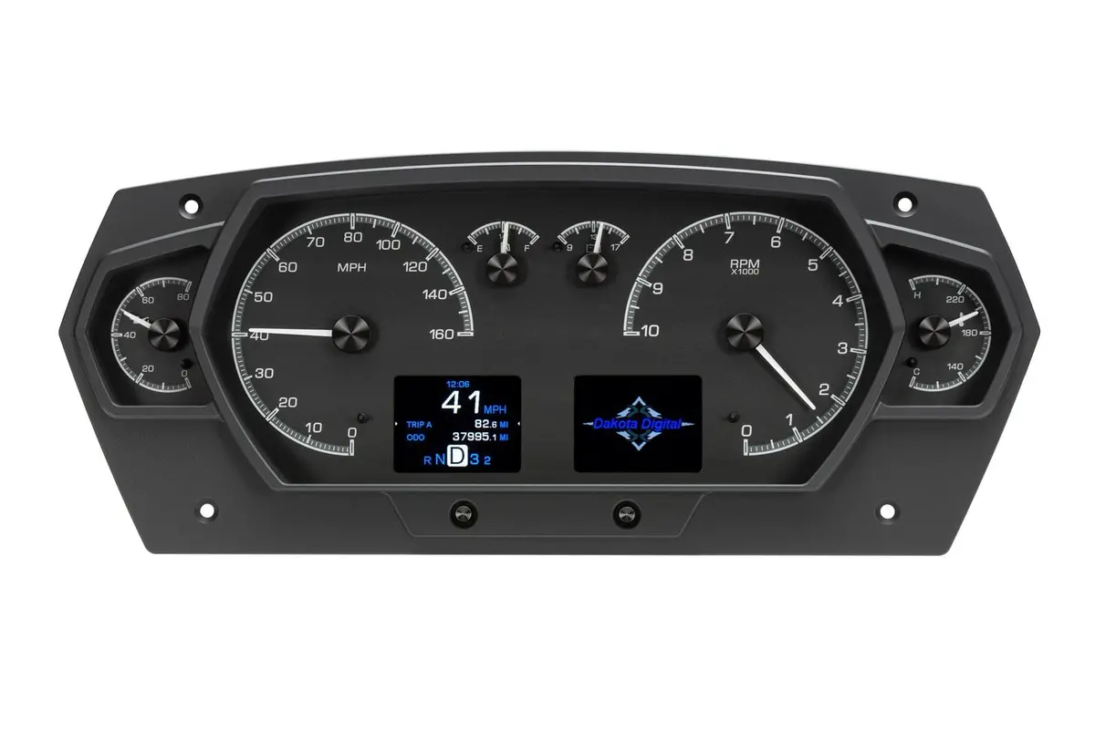 Dakota Digital Hdx-2200-K Universal Analog Gauge Kit – High-Definition Competition Series 1