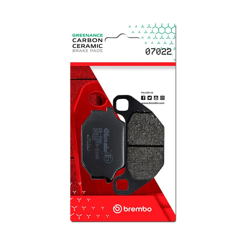 Brembo Oe Kymco Agility/Kymco People/Kymco Super/Sym Hd/Sym Joyride Carbon Ceramic Brake Pad - Front 1