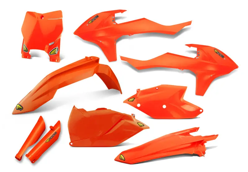 Cycra 16-18 Ktm 125 Sx Powerflow Body Kit - Orange 1