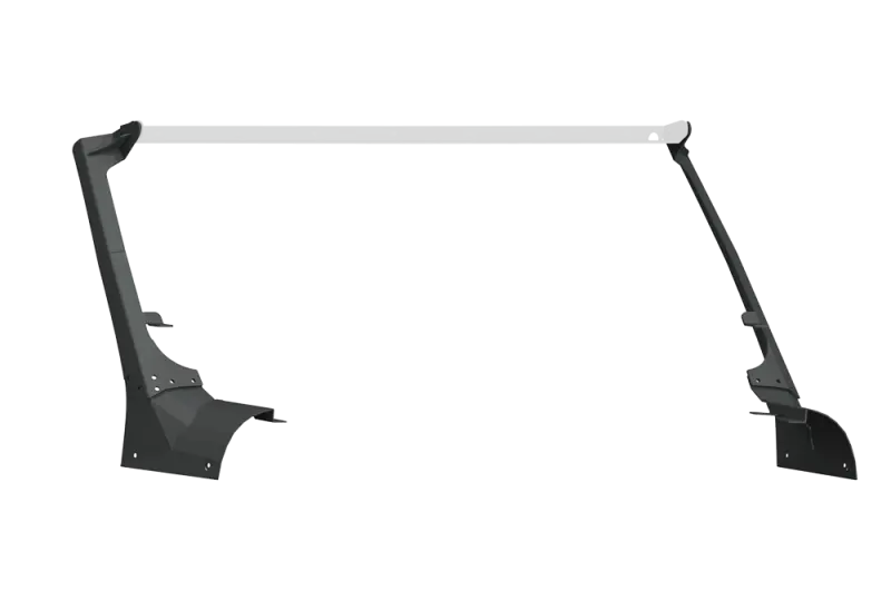 Road Armor 18-20 Jeep Wrangler Jl Stealth A-Pillar Light Mounts 51.5In W/Lower Mount - Tex Blk 1