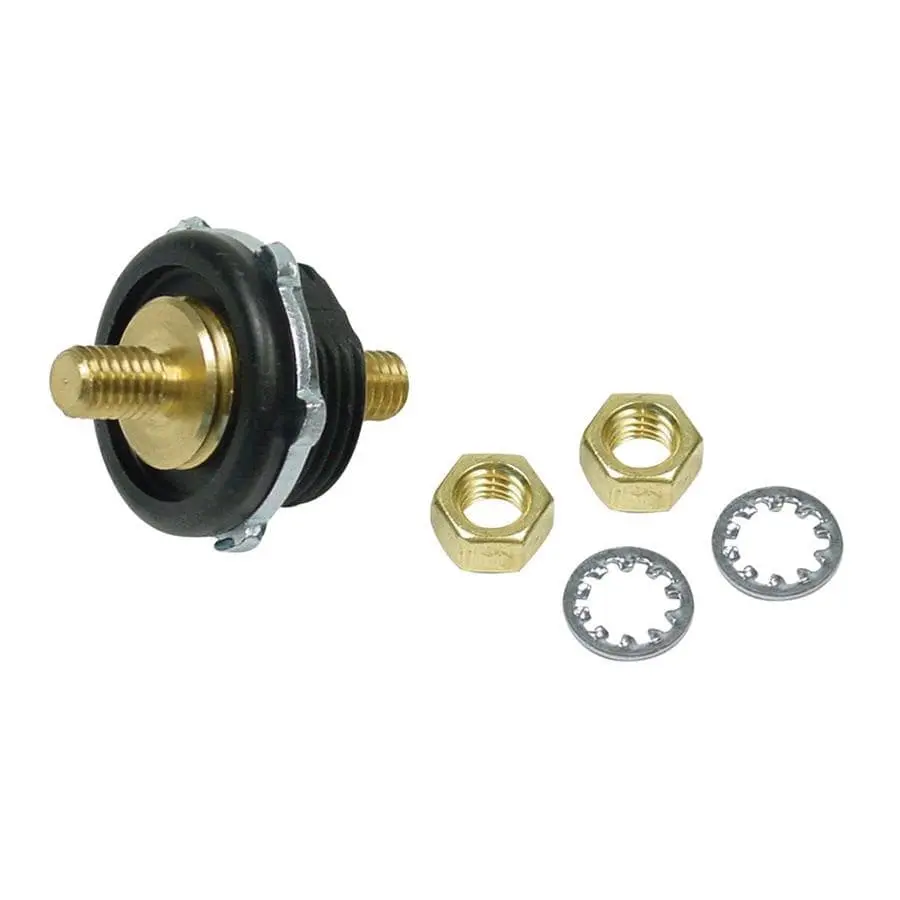 Detroit Speed Battery Terminal Kit - Corrosion-Resistant Brass (120701) 1