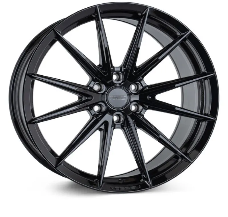 Vossen Hfx-2 22X10 / 6X135 / Et-18 / Super Deep Face / 87.1 - Gloss Black Wheel 1
