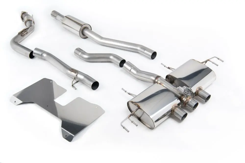 Milltek Part-Resonated (Road+) Valved Cat-Back Exhaust With Oe Style Trims For 2022+ Honda Civic Type R [Fl5] 1