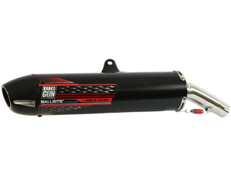 Big Gun 01-05 Yamaha Raptor 660 Ballistic Series Slip On Exhaust 1
