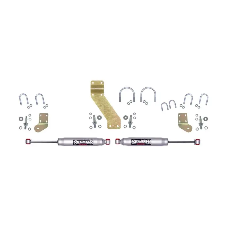 Skyjacker 66-77 Ford Bronco 4Wd 9000 Dual Stabilizer Kit W/ Silver Cylinders 1