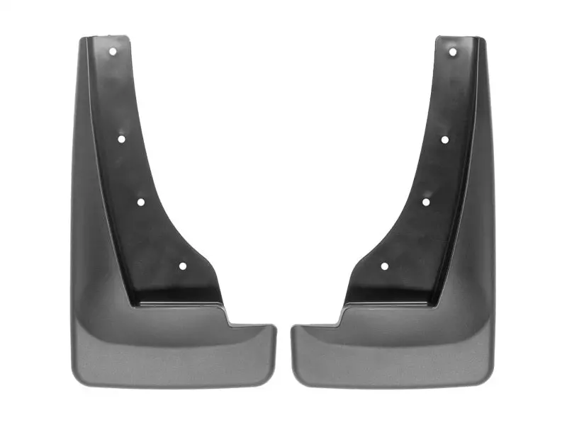 Weathertech 2014+ Nissan Rogue Front No Drill Mudflaps - Black 1