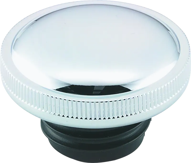 Bikers Choice 82-E96 Single & Right Chrome Vented Screw-In Gas Cap Replaces H-D 59634-81A 61102-83A 1