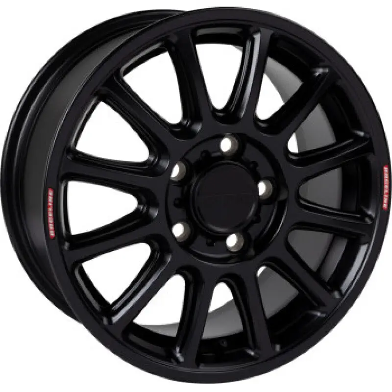 Raceline A14vb Alpha 15X7in/5X114.3 Bp/56Mm Offset/68Mm Bore - Satin Black Wheel 1