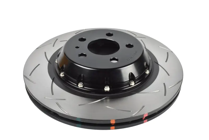 Dba 17-23 Tesla Model 3 (W/355Mm Front Rotor) Front 5000 Series 2-Piece Slotted Rotor W/Black Hat 1