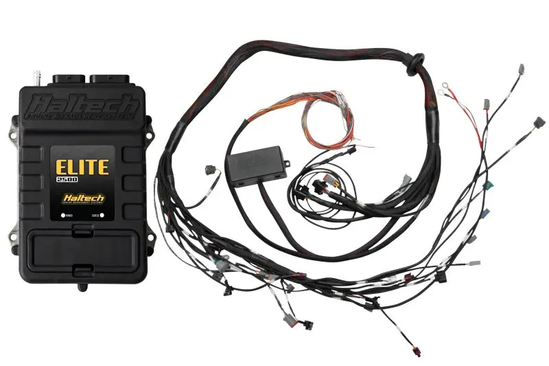 Haltech Elite 2500 Terminated Harness Ecu Kit W/Ev1 Injector Connectors 1