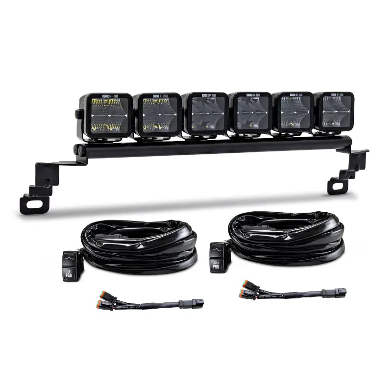 Borne Off-Road 2021+ Ford Bronco Direct Fit Light Pods - Standard Bumper - Kit Of 6 1