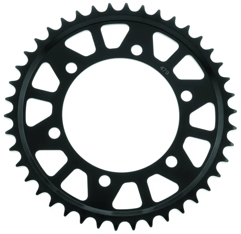 Bikemaster Kawasaki Rear Steel Sprocket 530 43T - Black 1