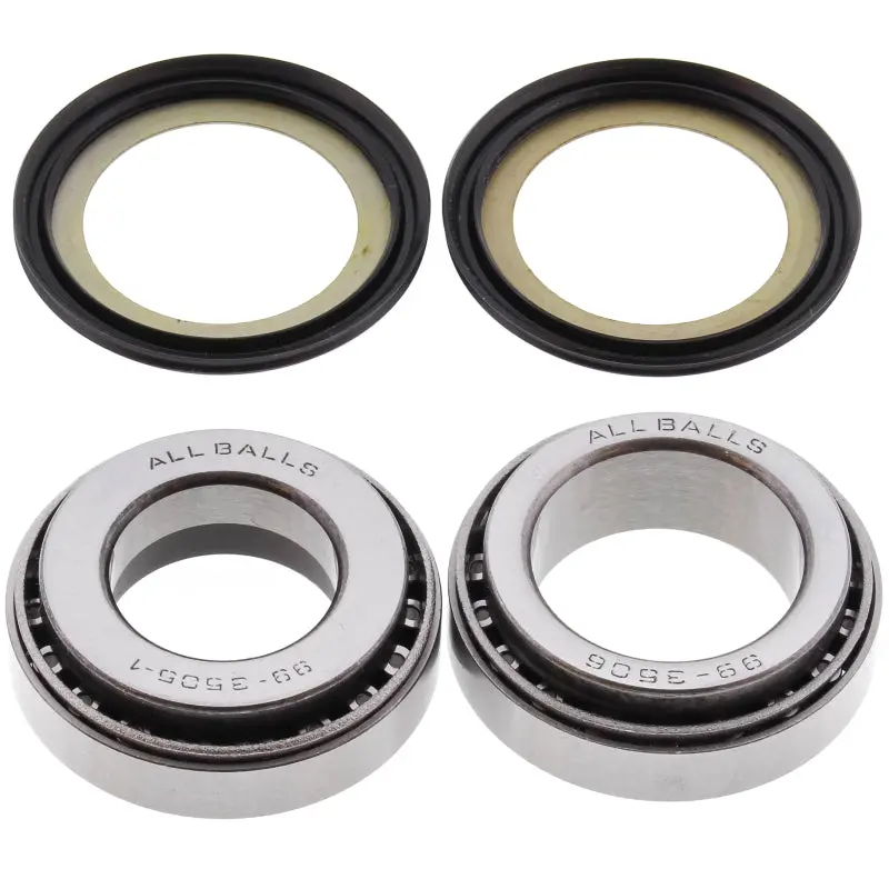 All Balls Racing 73-75 Yamaha Tx500 Steering Bearing Kit 1