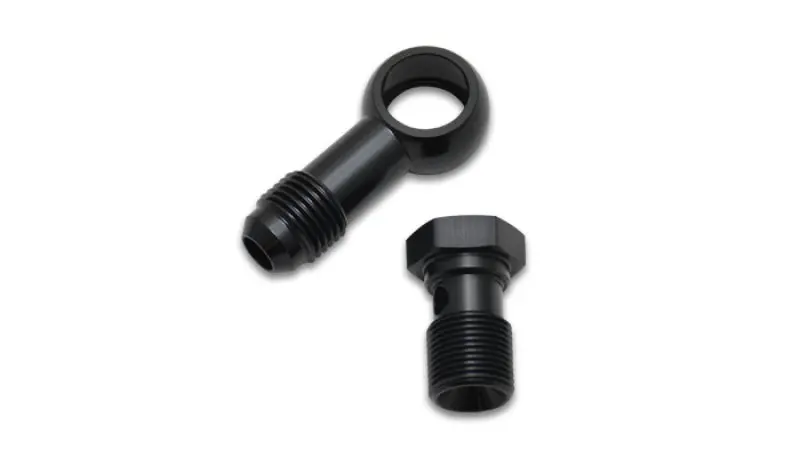 Vibrant Single -8An 9/16-20 Aluminum Male Banjo Adapter Assembly 2