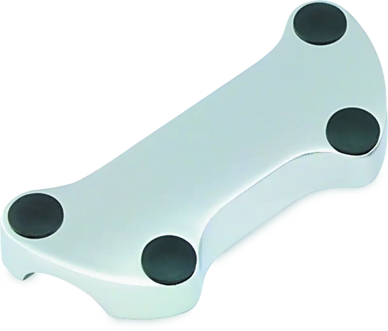Bikers Choice 74-Up Chrome Handlebar Clamp Without Skirt Replaces H-D 56170-83T 1