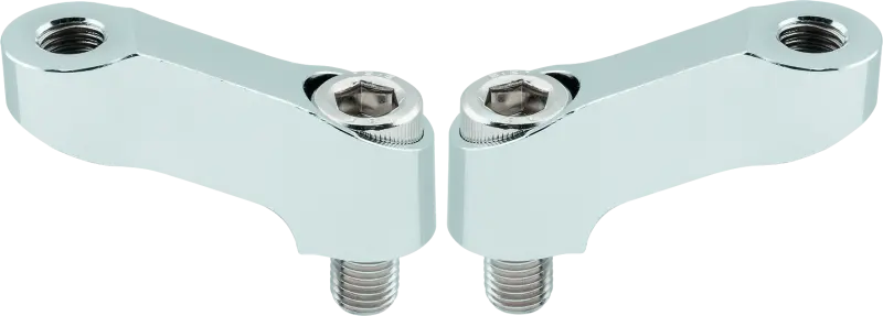 Bikemaster Yamaha Mirror Extension 10Mm Pair - Chrome 1