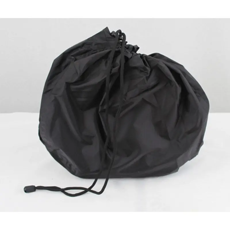 Mustang Harley Rain Covers W/ Driver Backrest - Black 1