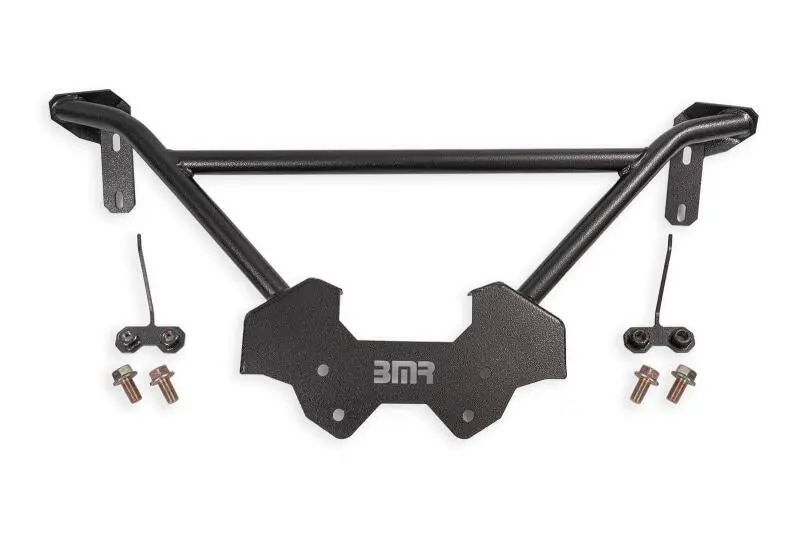 Bmr Suspension 64-72 Gm A-Body Front Reinforcement Brace - Black Hammertone 1