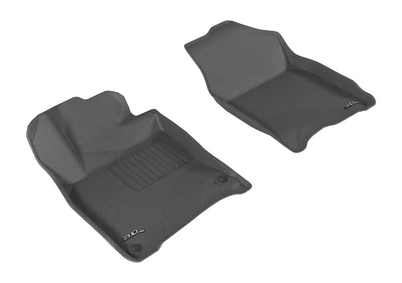 3D Maxpider 2016-2020 Honda Civic Kagu 1St Row Floormat - Black 1
