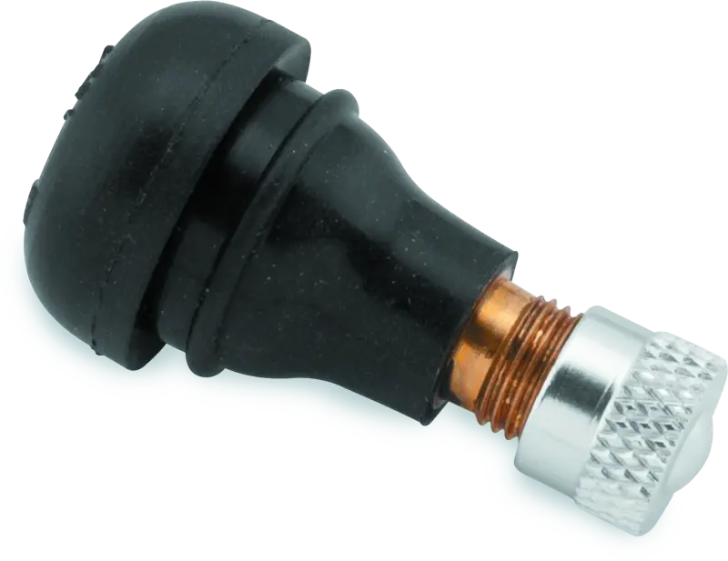Bikemaster Valve Stem 15Mm Rubber Pair 1